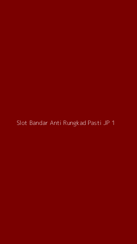 Tampilan Antarmuka Aplikasi Slot Bandar Anti Rungkad Pasti Jp - 1