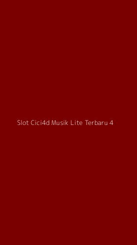Tampilan Antarmuka Aplikasi Slot Cici4d Musik Lite Terbaru - 4