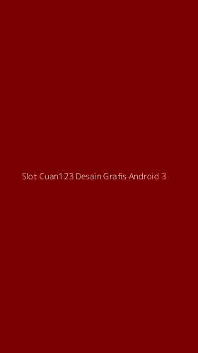 Tampilan Antarmuka Aplikasi Slot Cuan123 Desain Grafis Android - 3