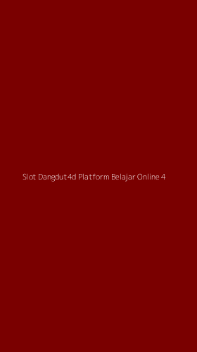 Tampilan Antarmuka Aplikasi Slot Dangdut4d Platform Belajar Online - 4