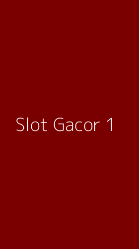 Tampilan Antarmuka Aplikasi Slot Gacor - 1