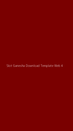 Tampilan Antarmuka Aplikasi Slot Ganesha Download Template Web - 4