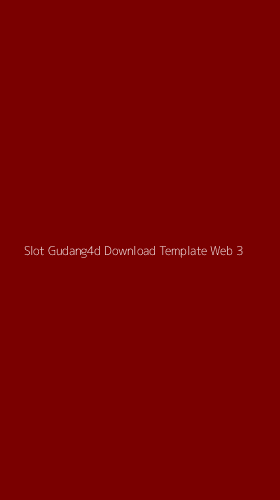 Tampilan Antarmuka Aplikasi Slot Gudang4d Download Template Web - 3