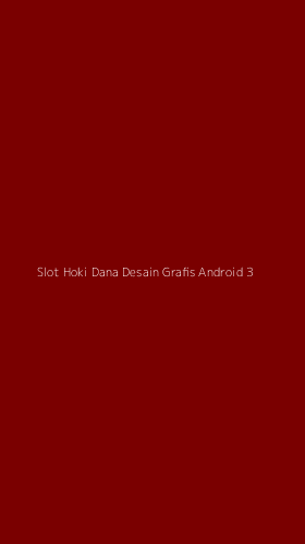 Tampilan Antarmuka Aplikasi Slot Hoki Dana Desain Grafis Android - 3