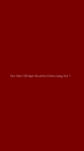 Tampilan Antarmuka Aplikasi Slot Hoki138 Agen Roulette Online Uang Asli - 1