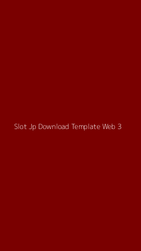 Tampilan Antarmuka Aplikasi Slot Jp Download Template Web - 3