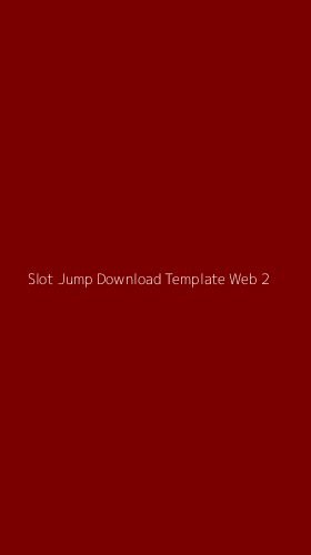 Tampilan Antarmuka Aplikasi Slot Jump Download Template Web - 2