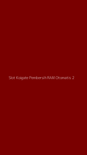 Tampilan Antarmuka Aplikasi Slot Koigate Pembersih Ram Otomatis - 2