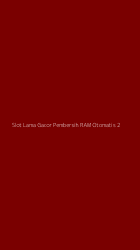Tampilan Antarmuka Aplikasi Slot Lama Gacor Pembersih Ram Otomatis - 2