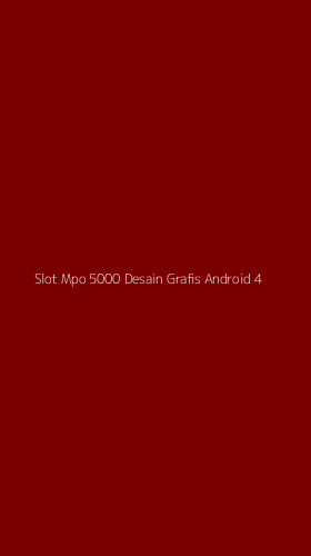 Tampilan Antarmuka Aplikasi Slot Mpo 5000 Desain Grafis Android - 4