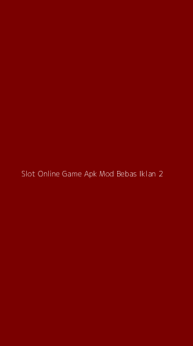 Tampilan Antarmuka Aplikasi Slot Online Game Apk Mod Bebas Iklan - 2
