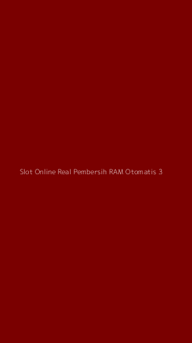 Tampilan Antarmuka Aplikasi Slot Online Real Pembersih Ram Otomatis - 3