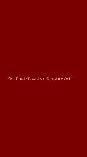 Tampilan Antarmuka Aplikasi Slot Pakde Download Template Web - 1