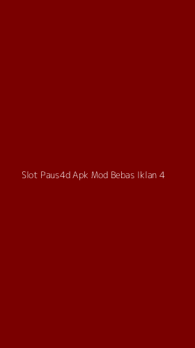 Tampilan Antarmuka Aplikasi Slot Paus4d Apk Mod Bebas Iklan - 4