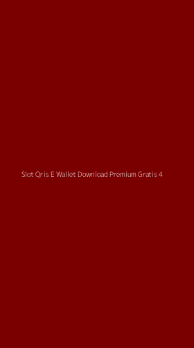 Tampilan Antarmuka Aplikasi Slot Qris E Wallet Download Premium Gratis - 4