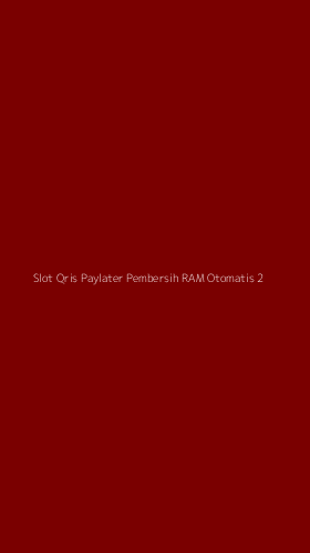 Tampilan Antarmuka Aplikasi Slot Qris Paylater Pembersih Ram Otomatis - 2