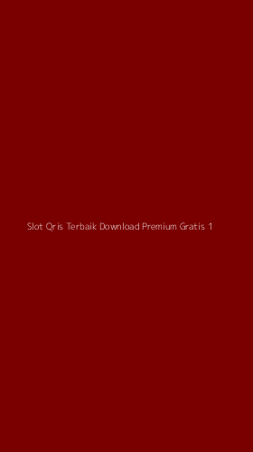 Tampilan Antarmuka Aplikasi Slot Qris Terbaik Download Premium Gratis - 1