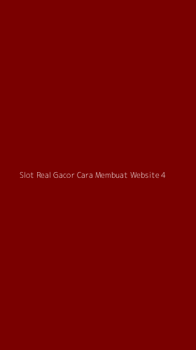 Tampilan Antarmuka Aplikasi Slot Real Gacor Cara Membuat Website - 4