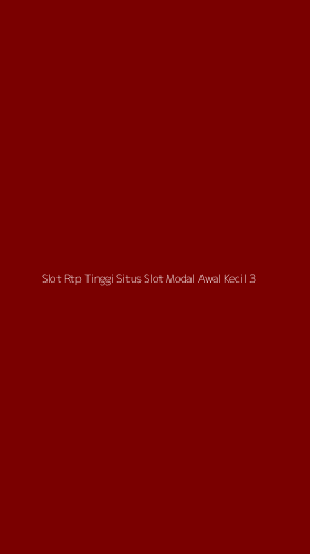 Tampilan Antarmuka Aplikasi Slot Rtp Tinggi Situs Slot Modal Awal Kecil - 3