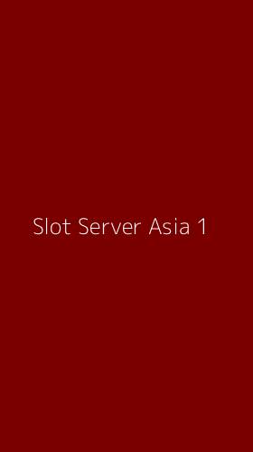 Tampilan Antarmuka Aplikasi Slot Server Asia - 1