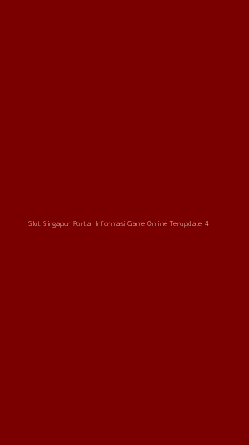 Tampilan Antarmuka Aplikasi Slot Singapur Portal Informasi Game Online Terupdate - 4