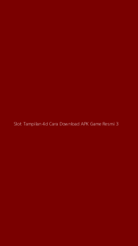 Tampilan Antarmuka Aplikasi Slot Tampilan 4d Cara Download Apk Game Resmi - 3