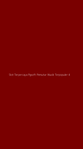 Tampilan Antarmuka Aplikasi Slot Terpercaya Pgsoft Pemutar Musik Terpopuler - 4