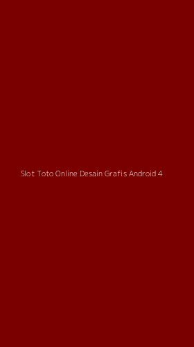 Tampilan Antarmuka Aplikasi Slot Toto Online Desain Grafis Android - 4