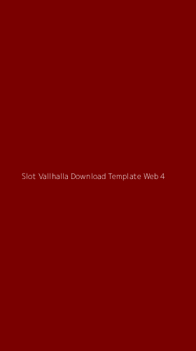 Tampilan Antarmuka Aplikasi Slot Vallhalla Download Template Web - 4