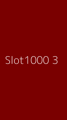 Tampilan Antarmuka Aplikasi Slot1000 - 3