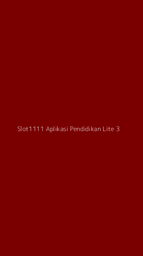 Tampilan Antarmuka Aplikasi Slot1111 Aplikasi Pendidikan Lite - 3