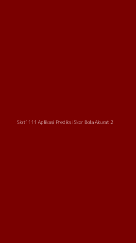 Tampilan Antarmuka Aplikasi Slot1111 Aplikasi Prediksi Skor Bola Akurat - 2
