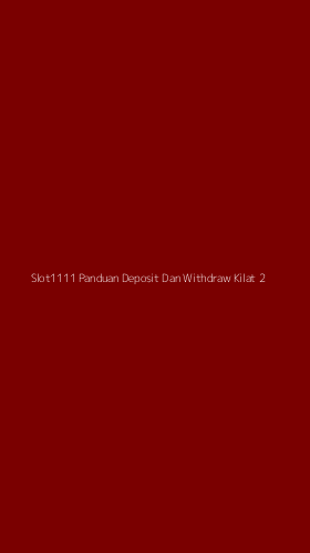 Tampilan Antarmuka Aplikasi Slot1111 Panduan Deposit Dan Withdraw Kilat - 2