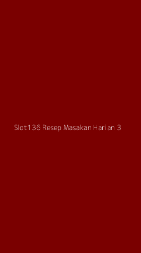 Tampilan Antarmuka Aplikasi Slot136 Resep Masakan Harian - 3
