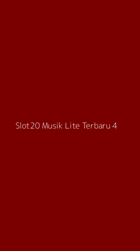 Tampilan Antarmuka Aplikasi Slot20 Musik Lite Terbaru - 4