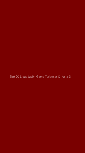 Tampilan Antarmuka Aplikasi Slot20 Situs Multi Game Terbesar Di Asia - 3