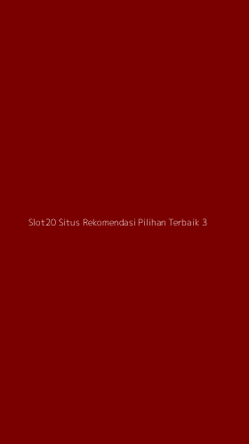 Tampilan Antarmuka Aplikasi Slot20 Situs Rekomendasi Pilihan Terbaik - 3