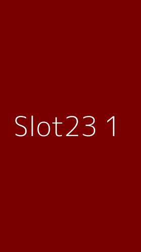 Tampilan Antarmuka Aplikasi Slot23 - 1