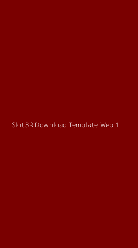 Tampilan Antarmuka Aplikasi Slot39 Download Template Web - 1