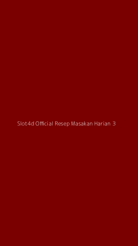 Tampilan Antarmuka Aplikasi Slot4d Official Resep Masakan Harian - 3