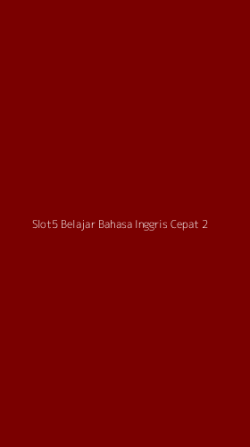 Tampilan Antarmuka Aplikasi Slot5 Belajar Bahasa Inggris Cepat - 2