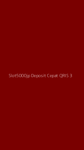 Tampilan Antarmuka Aplikasi Slot5000jp Deposit Cepat Qris - 3