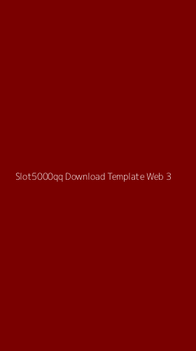 Tampilan Antarmuka Aplikasi Slot5000qq Download Template Web - 3