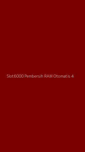 Tampilan Antarmuka Aplikasi Slot6000 Pembersih Ram Otomatis - 4