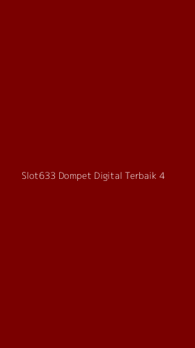 Tampilan Antarmuka Aplikasi Slot633 Dompet Digital Terbaik - 4