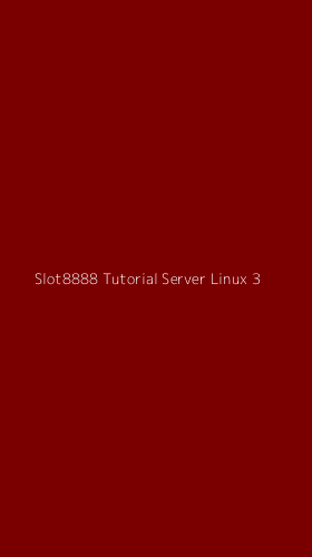 Tampilan Antarmuka Aplikasi Slot8888 Tutorial Server Linux - 3