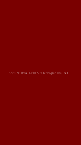 Tampilan Antarmuka Aplikasi Slot9888 Data Sgp Hk Sdy Terlengkap Hari Ini - 1