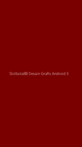Tampilan Antarmuka Aplikasi Slotbola88 Desain Grafis Android - 3
