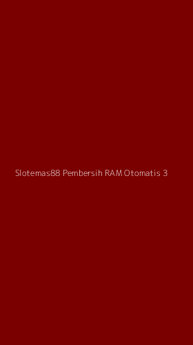 Tampilan Antarmuka Aplikasi Slotemas88 Pembersih Ram Otomatis - 3