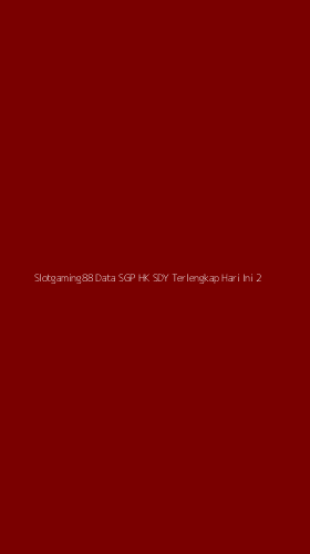 Tampilan Antarmuka Aplikasi Slotgaming88 Data Sgp Hk Sdy Terlengkap Hari Ini - 2